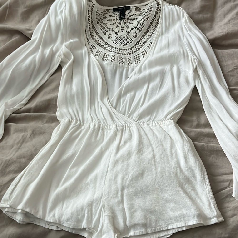 White Romper
